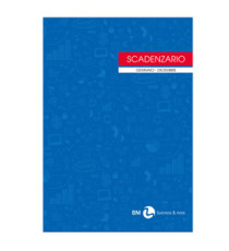 Scadenzario Gennaio/Dicembre - uso mano - 17 x 24cm - 24 fogli - BM Scadenzario Gennaio/Dicembre - uso mano - 17 x 24cm - 24 fogli - BM