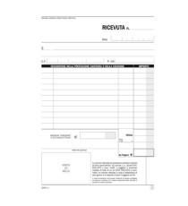 Blocco ricevute sanitarie - 50/2 autoricalcanti - 21,5x14,8cm - DU165470000 - Data Ufficio Blocco ricevute sanitarie - 50/2 autoricalcanti - 21,5x14,8cm - DU165470000 - Data Ufficio