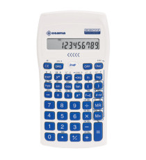 Calcolatrice scientifica OS 134/10 BeColor - bianco - tasti blu - Osama Calcolatrice scientifica OS 134/10 BeColor - bianco - tasti blu - Osama