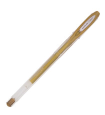 Penna a sfera gel con cappuccio Uni Ball Signo M120  - punta 0,8mm  - oro - Uni Mitsubishi Penna a sfera gel con cappuccio Uni Ball Signo M120  - punta 0,8mm  - oro - Uni Mitsubishi