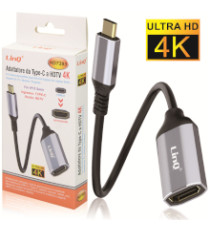 Adattatore Video da type-c a Hdmi femmina 4k 17cm Linq HD7393 usb-c alta risoluzione,compatibile con iPhone e smartphone Android Adattatore Video da type-c a Hdmi femmina 4k 17cm Linq HD7393 usb-c alta risoluzione,compatibile con iPhone e smartphone Android