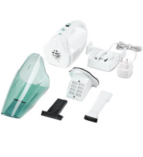 Aspirapolvere cordless - 30 W - 37 x 12 x 11 cm - bianco/verde - Girmi