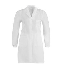 Camice Isotta - da donna - taglia L - bianco - Giblor's