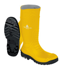 Stivali di sicurezza Iron S5 SRC - taglia 45 - PVC - giallo - Deltaplus Stivali di sicurezza Iron S5 SRC - taglia 45 - PVC - giallo - Deltaplus