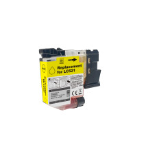 Cartuccia LC521Y giallo compatibile per Brother DCP J1260W,DCP J1310DW,DCP J1360DW,DCP J1460DW capacità 500 pagine Cartuccia LC521Y giallo compatibile per Brother DCP J1260W,DCP J1310DW,DCP J1360DW,DCP J1460DW capacità 500 pagine