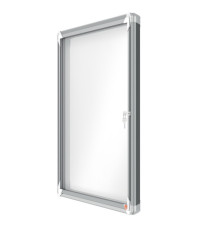 Bacheca per esterni - fondo magnetico bianco - 6 fogli A4 - orizzontale - Nobo Bacheca per esterni - fondo magnetico bianco - 6 fogli A4 - orizzontale - Nobo