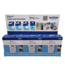Brother - Bundle - 6 PTN10 - 9 BTAG231 - 3 BTAG131 - BTAG335 - Espositore Brother - Bundle - 6 PTN10 - 9 BTAG231 - 3 BTAG131 - BTAG335 - Espositore