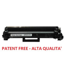 Toner CF217A CRG047A Patent Free - alta qualità compatibile per Hp LAaserjet M102W,M130NW Canon CRG047 capacità 1.600 pagine