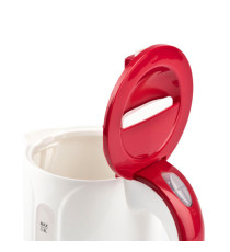 Bollitore elettrico - 800 ml - bianco/rosso - Girmi