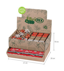 Espositore Ecocarta fantasie natale - carta regalo/stelle/rocchetti - fantasie assortite - Rex Sadoch Espositore Ecocarta fantasie natale - carta regalo/stelle/rocchetti - fantasie assortite - Rex Sadoch