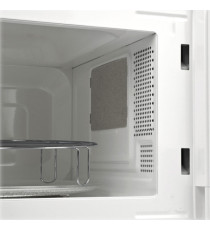 Forno a microonde - con cottura combinata - 20 L - bianco/rosso - Girmi