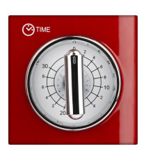 Forno a microonde vintage - con cottura combinata - 20 L - rosso - Girmi