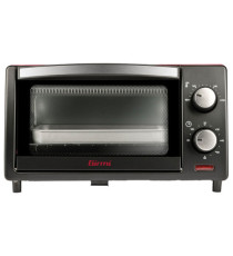 Forno elettrico ventilato - 10 L - nero/rosso - Girmi