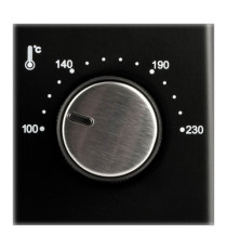 Forno elettrico ventilato - 10 L - nero/rosso - Girmi