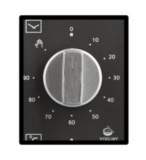 Forno elettrico ventilato - 37 L - nero - Girmi