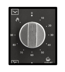 Forno elettrico ventilato - 37 L - nero - Girmi