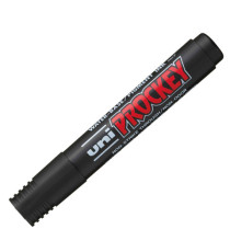 Marcatore Uni Prockey M122  - punta conica  1,20mm-1,80mm - nero - Uni Mitsubishi Marcatore Uni Prockey M122  - punta conica  1,20mm-1,80mm - nero - Uni Mitsubishi