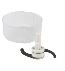 Tritatutto elettrico - 17 x 24 x 15 cm - grigio/rosso Girmi