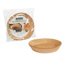 Vaschette cartaforno per friggitrice ad aria - in busta - diametro 20 cm - altezza 4,5 cm - avana - Perfetto Kitchen - c Vaschette cartaforno per friggitrice ad aria - in busta - diametro 20 cm - altezza 4,5 cm - avana - Perfetto Kitchen - c