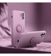 Cover in TPU con anello Viola per Iphone 17 ROAR Custodia AMBER tpu di altissima qualità, materiale flessibile e antiscivolo Cover in TPU con anello Viola per Iphone 17 ROAR Custodia AMBER tpu di altissima qualità, materiale flessibile e antiscivolo