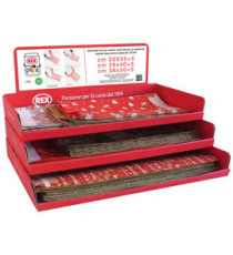 Sacchetto regalo - fantasia Natale assortite - c/patella adesiva - Rex Sadoch - expo 150 pezzi Sacchetto regalo - fantasia Natale assortite - c/patella adesiva - Rex Sadoch - expo 150 pezzi
