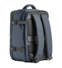 Zaino Cabin Bag Drop2Go - 25 x 20 x 40 cm - gomma - blu - In Tempo Zaino Cabin Bag Drop2Go - 25 x 20 x 40 cm - gomma - blu - In Tempo