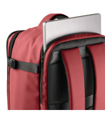 Zaino Cabin Bag Drop2Go - 25 x 20 x 40 cm - gomma - bordeaux - In Tempo Zaino Cabin Bag Drop2Go - 25 x 20 x 40 cm - gomma - bordeaux - In Tempo