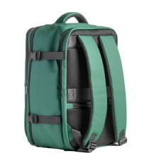 Zaino Cabin Bag Drop2Go - 25 x 20 x 40 cm - gomma - verde - In Tempo