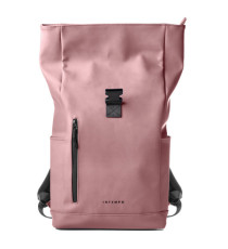 Zaino Roll-top Drop2Go - 30 x 42 x 14 cm - gomma - cipria - In Tempo Zaino Roll-top Drop2Go - 30 x 42 x 14 cm - gomma - cipria - In Tempo