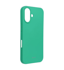 Cover in silicone Verde menta per Iphone 16 ROAR Custodia Colorful Jelly altissima qualità, materiale flessibile e antiscivolo Cover in silicone Verde menta per Iphone 16 ROAR Custodia Colorful Jelly altissima qualità, materiale flessibile e antiscivolo