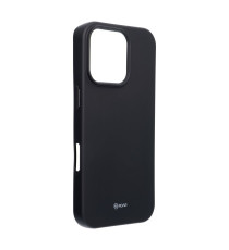 Cover in silicone Black per Iphone 16 Pro ROAR Custodia Colorful Jelly altissima qualità, materiale flessibile e antiscivolo Cover in silicone Black per Iphone 16 Pro ROAR Custodia Colorful Jelly altissima qualità, materiale flessibile e antiscivolo