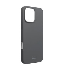 Cover in silicone Grigio per Iphone 16 Pro ROAR Custodia Colorful Jelly altissima qualità materiale flessibile antiscivolo Cover in silicone Grigio per Iphone 16 Pro ROAR Custodia Colorful Jelly altissima qualità materiale flessibile antiscivolo