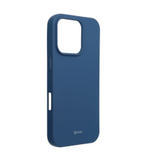 Cover in silicone Blu navy per Iphone 17 ROAR Custodia Colorful Jelly altissima qualità materiale flessibile antiscivolo Cover in silicone Blu navy per Iphone 17 ROAR Custodia Colorful Jelly altissima qualità materiale flessibile antiscivolo