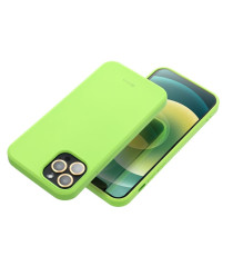 Cover in silicone Verde lime per Iphone 17 ROAR Custodia Colorful Jelly altissima qualità materiale flessibile antiscivolo Cover in silicone Verde lime per Iphone 17 ROAR Custodia Colorful Jelly altissima qualità materiale flessibile antiscivolo