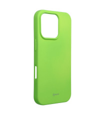 Cover in silicone Verde lime per Iphone 17 Pro Max ROAR Custodia Colorful Jelly altissima qualità flessibile antiscivolo Cover in silicone Verde lime per Iphone 17 Pro Max ROAR Custodia Colorful Jelly altissima qualità flessibile antiscivolo