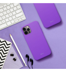 Cover in silicone Viola per Galaxy S24 FE ROAR Custodia Colorful Jelly altissima qualità, materiale flessibile e antiscivolo Cover in silicone Viola per Galaxy S24 FE ROAR Custodia Colorful Jelly altissima qualità, materiale flessibile e antiscivolo
