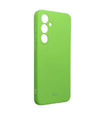Cover in silicone Verde lime per Galaxy S24 FE ROAR Custodia Colorful Jelly altissima qualità materiale flessibile antiscivolo Cover in silicone Verde lime per Galaxy S24 FE ROAR Custodia Colorful Jelly altissima qualità materiale flessibile antiscivolo