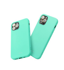 Cover in silicone Verde menta per Galaxy S24 FE ROAR Custodia Colorful Jelly altissima qualità materiale flessibile antiscivolo Cover in silicone Verde menta per Galaxy S24 FE ROAR Custodia Colorful Jelly altissima qualità materiale flessibile antiscivolo