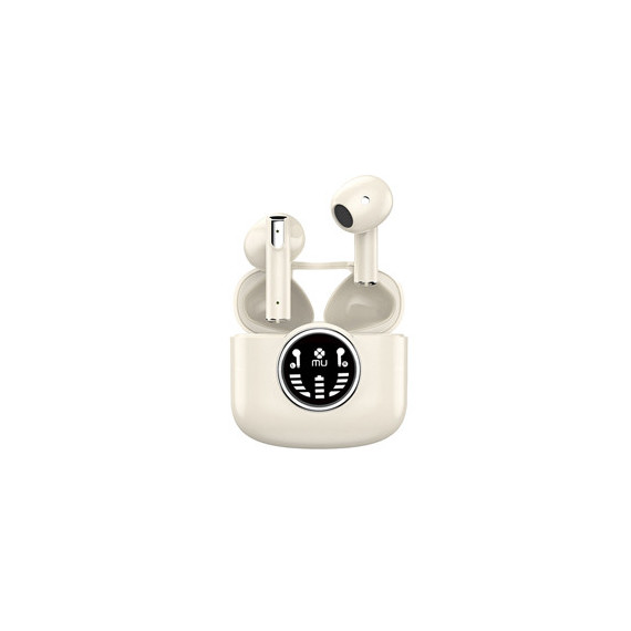 Auricolare Bluetooth  - 5.3 - Bianco - MU Auricolare Bluetooth  - 5.3 - Bianco - MU