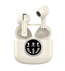 Auricolare Bluetooth  - 5.3 - Bianco - MU Auricolare Bluetooth  - 5.3 - Bianco - MU