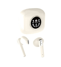 Auricolare Bluetooth  - 5.3 - Bianco - MU Auricolare Bluetooth  - 5.3 - Bianco - MU