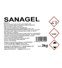Detergente igienizzante Sanagel - Alca - tanica da 3 kg Detergente igienizzante Sanagel - Alca - tanica da 3 kg