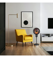Stufa al carbonio RADIANT800 - 800 W - 30 x 90 cm - nero - CFG Stufa al carbonio RADIANT800 - 800 W - 30 x 90 cm - nero - CFG