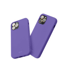 Cover in silicone Viola per Galaxy S24 Ultra ROAR Custodia Colorful Jelly altissima qualità, materiale flessibile e antiscivolo Cover in silicone Viola per Galaxy S24 Ultra ROAR Custodia Colorful Jelly altissima qualità, materiale flessibile e antiscivolo