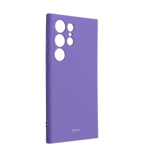 Cover in silicone Viola per Galaxy S24 Ultra ROAR Custodia Colorful Jelly altissima qualità, materiale flessibile e antiscivolo Cover in silicone Viola per Galaxy S24 Ultra ROAR Custodia Colorful Jelly altissima qualità, materiale flessibile e antiscivolo