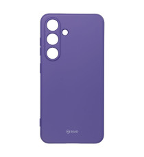 Cover in silicone Viola per Galaxy S25 ROAR Custodia Colorful Jelly altissima qualità, materiale flessibile e antiscivolo Cover in silicone Viola per Galaxy S25 ROAR Custodia Colorful Jelly altissima qualità, materiale flessibile e antiscivolo