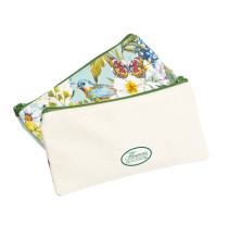 Bustina Nature Flowers - 22 x 10 cm - tessuto - fantasie assortite - Pigna