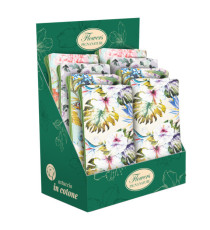 Bustina Nature Flowers - 22 x 10 cm - tessuto - fantasie assortite - Pigna
