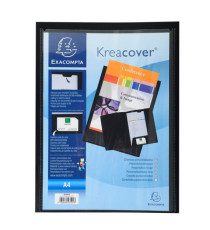 Cartella di presentazione Kreacover - in PP - 2 alette - colori assortiti - A4 - Exacompta Cartella di presentazione Kreacover - in PP - 2 alette - colori assortiti - A4 - Exacompta