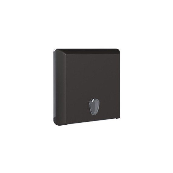 Dispenser asciugamani piegati EColored - 29 x 10,5 x 30,5 cm - vesuvian black - Mar Plast Dispenser asciugamani piegati EColored - 29 x 10,5 x 30,5 cm - vesuvian black - Mar Plast